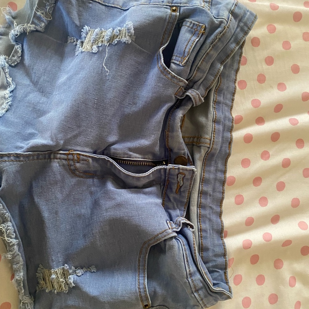 Shein jean shorts